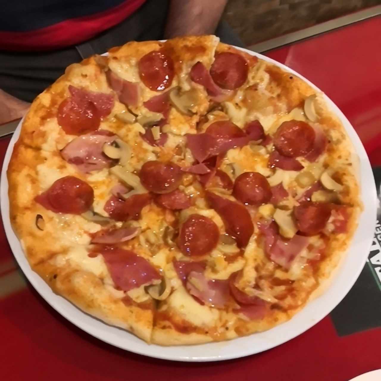 pizza de combinación 