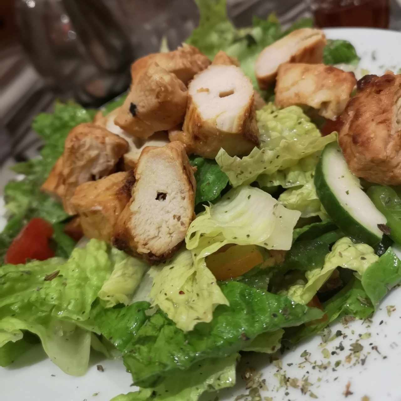 Ensalada Libanesa con Pollo