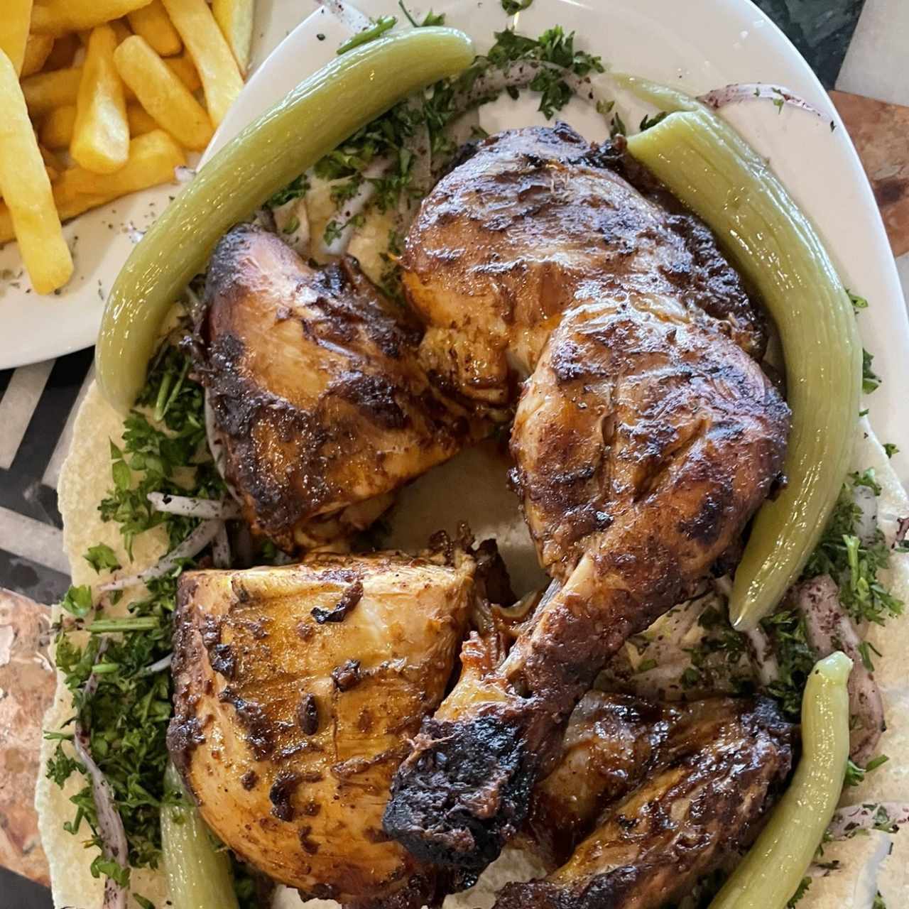 Pollo Libanés al Carbón