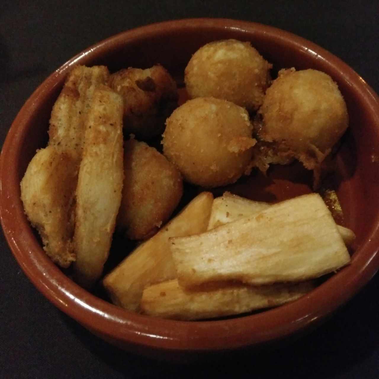 Frituras (Yuca, papas