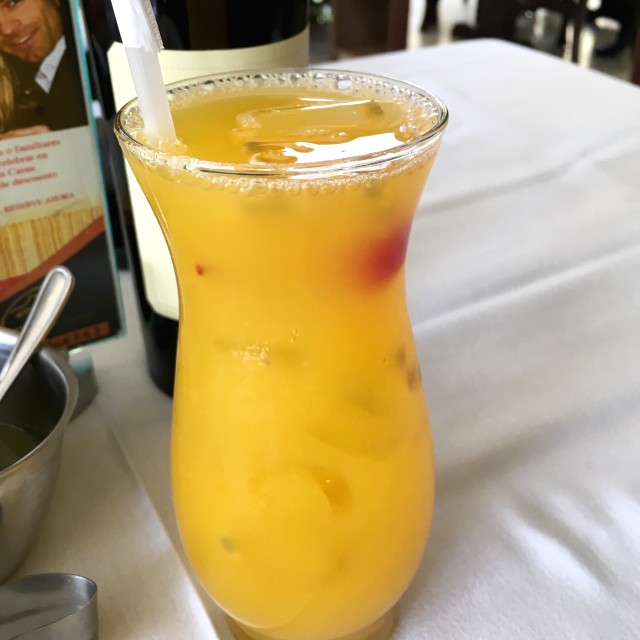 Jugo de maracuyá