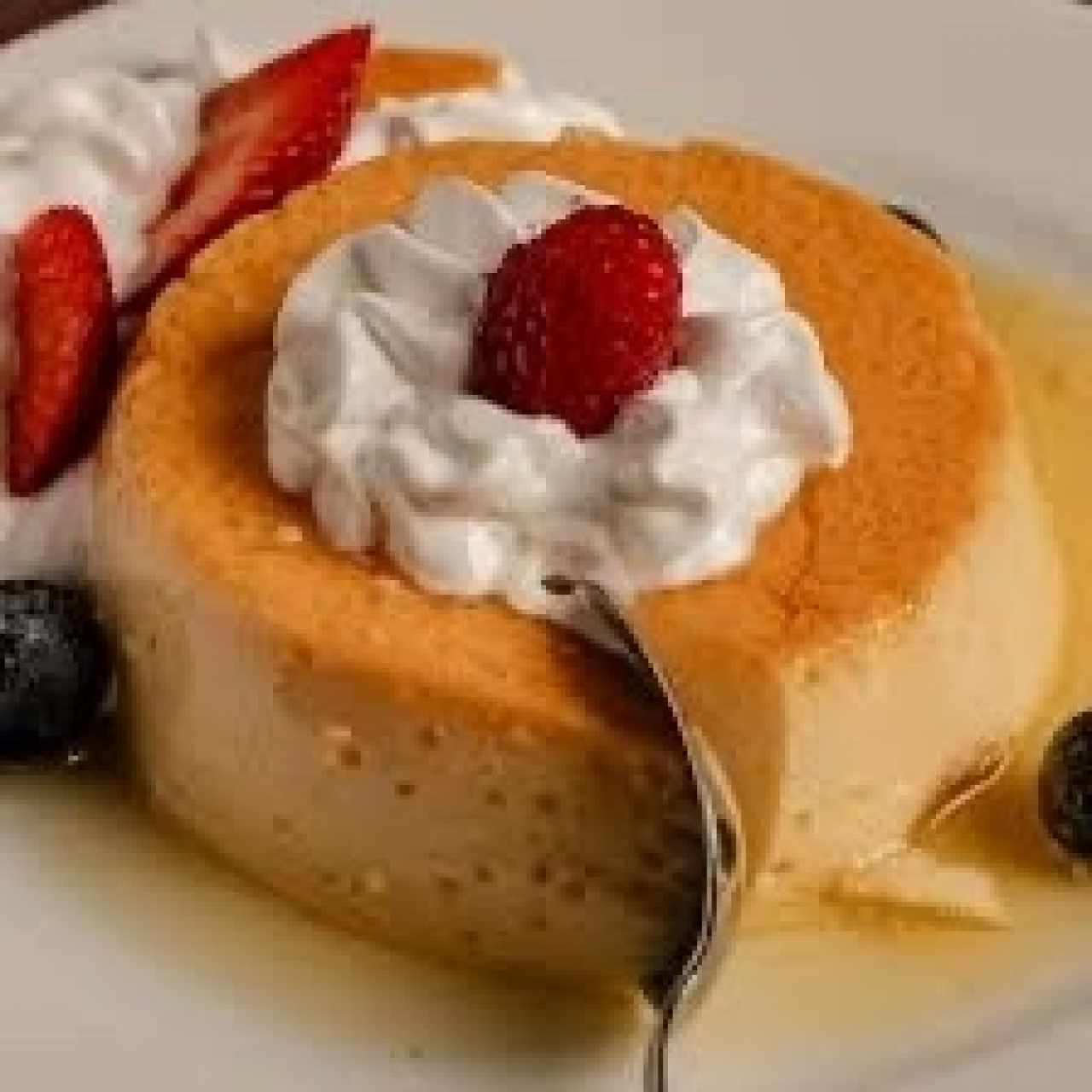 Flan de la casa