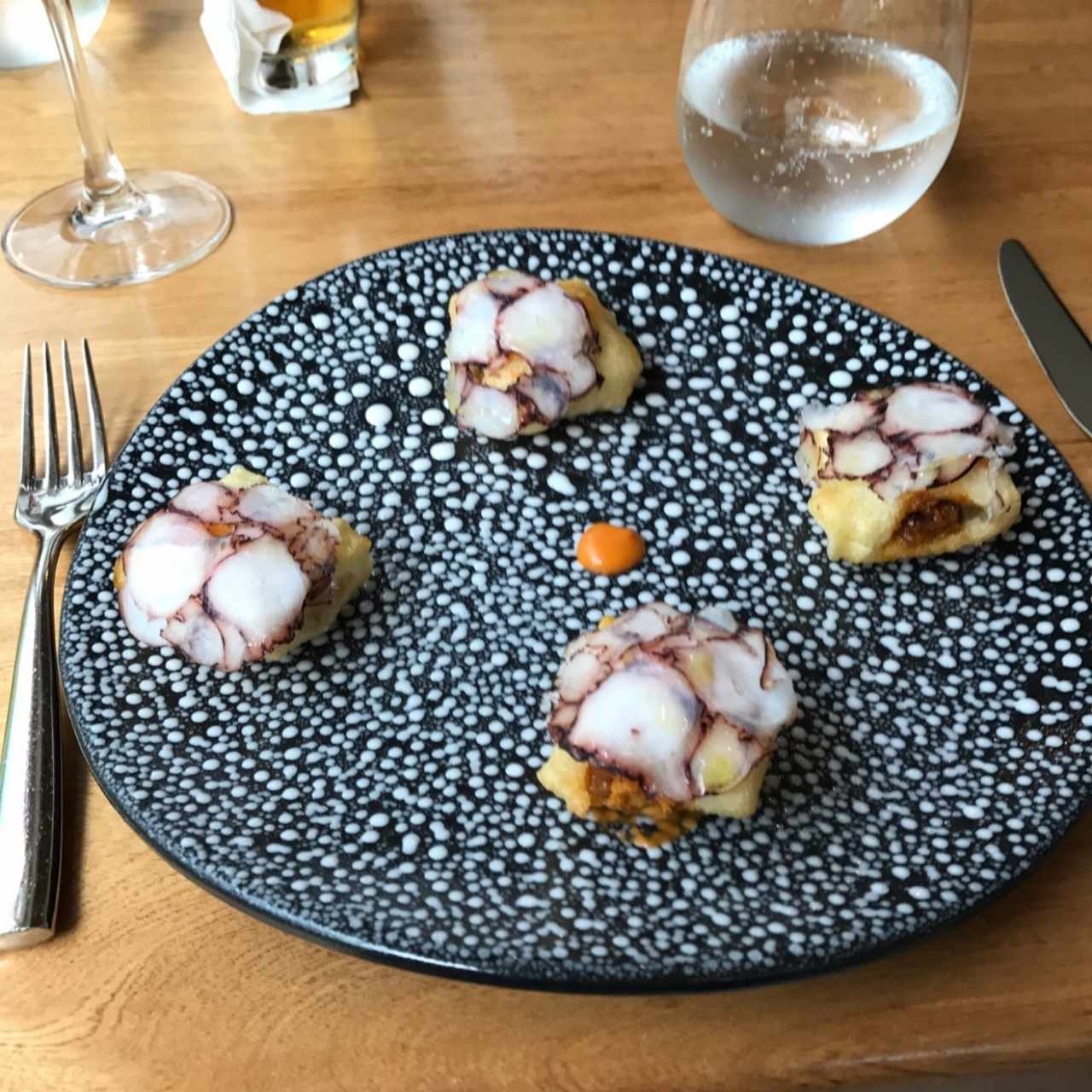 carimañolas con pulpo