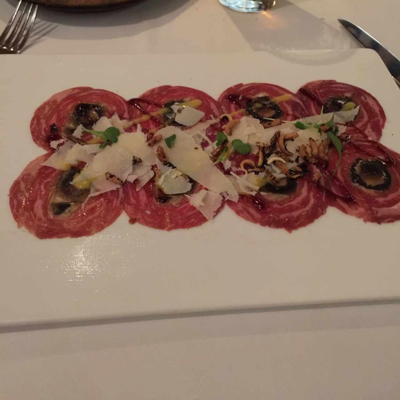 carpaccio de entraña