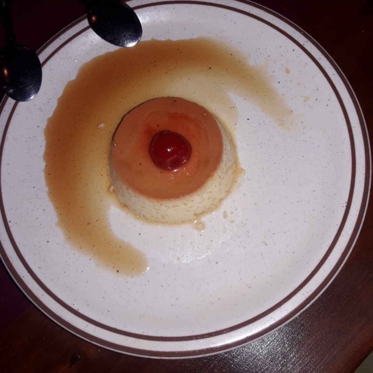 Flan de la casa