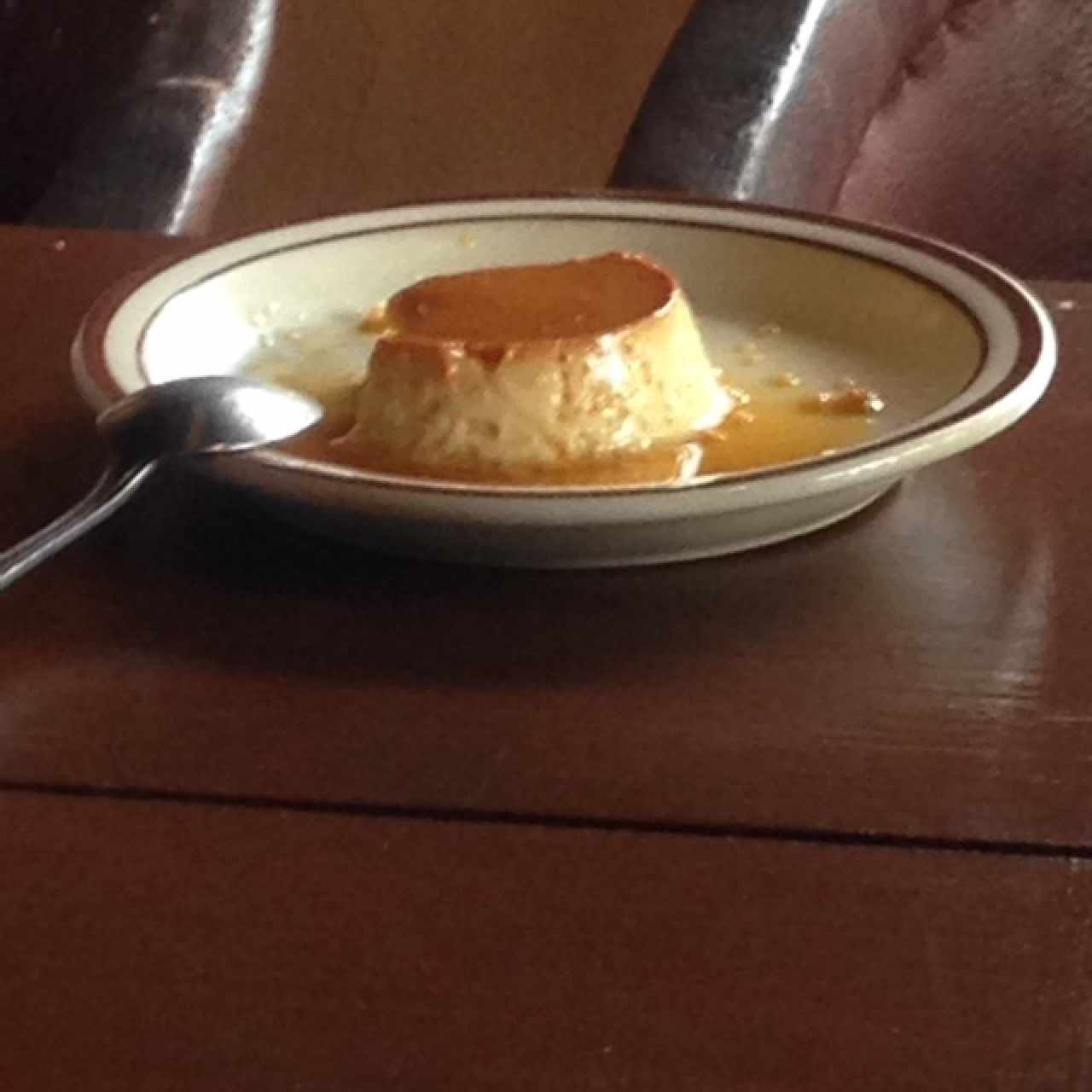 Flan de la casa