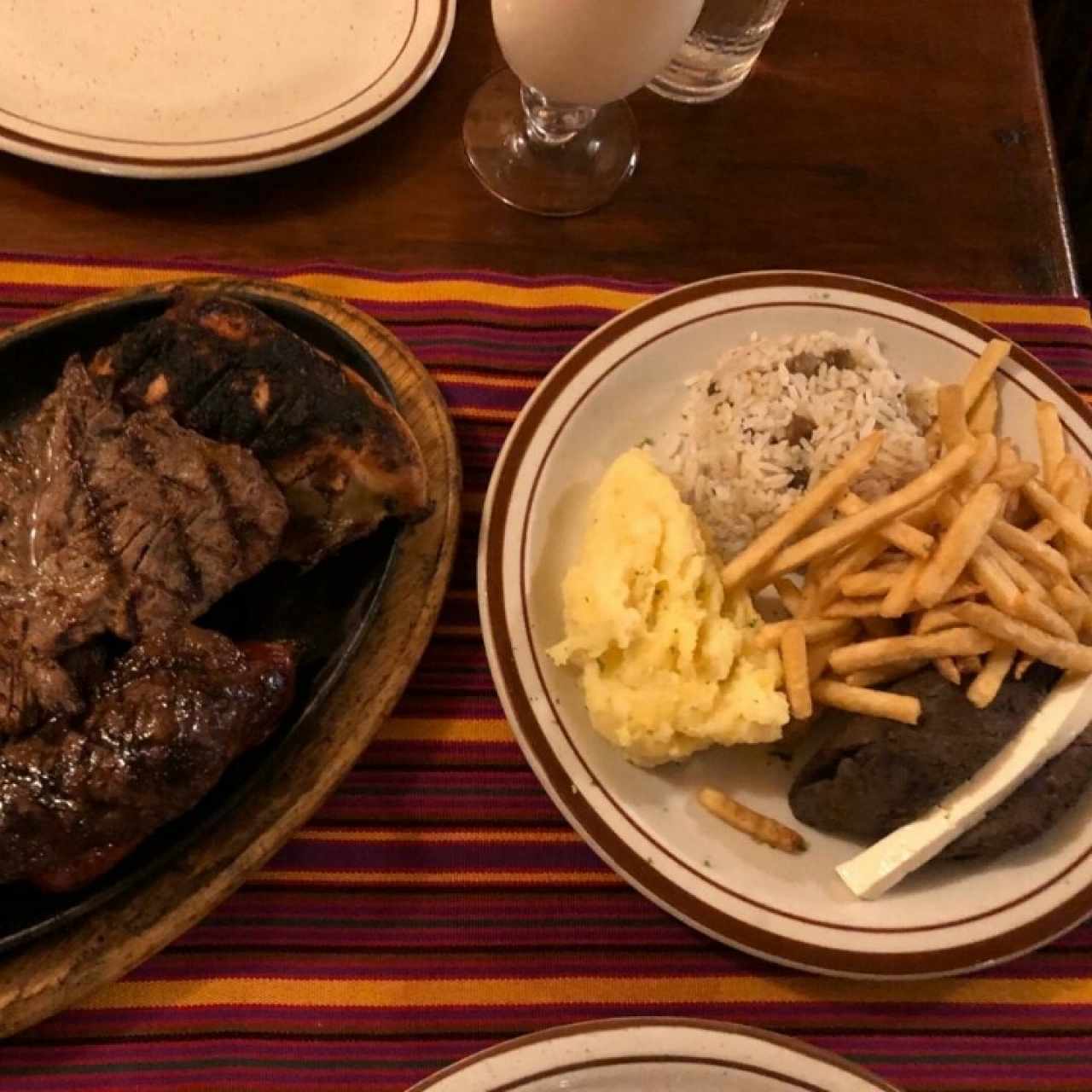 PARRILLADAS - Parrillada Real (2 Personas), con frijoles maleta