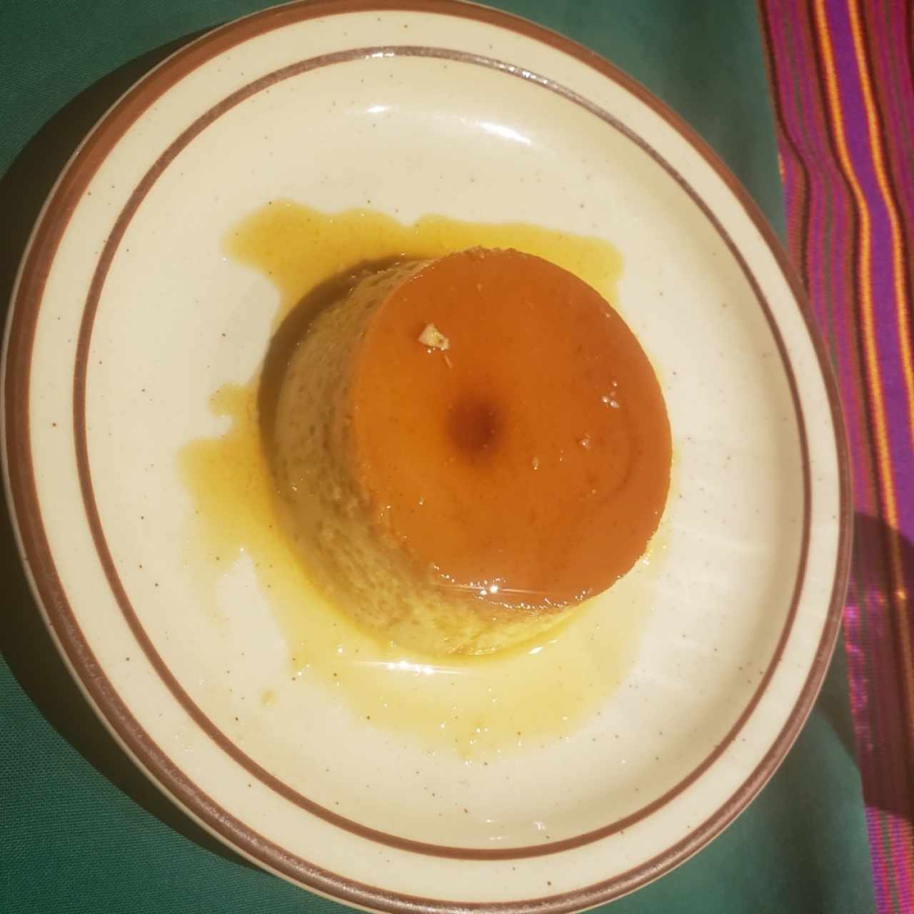 Flan de la casa