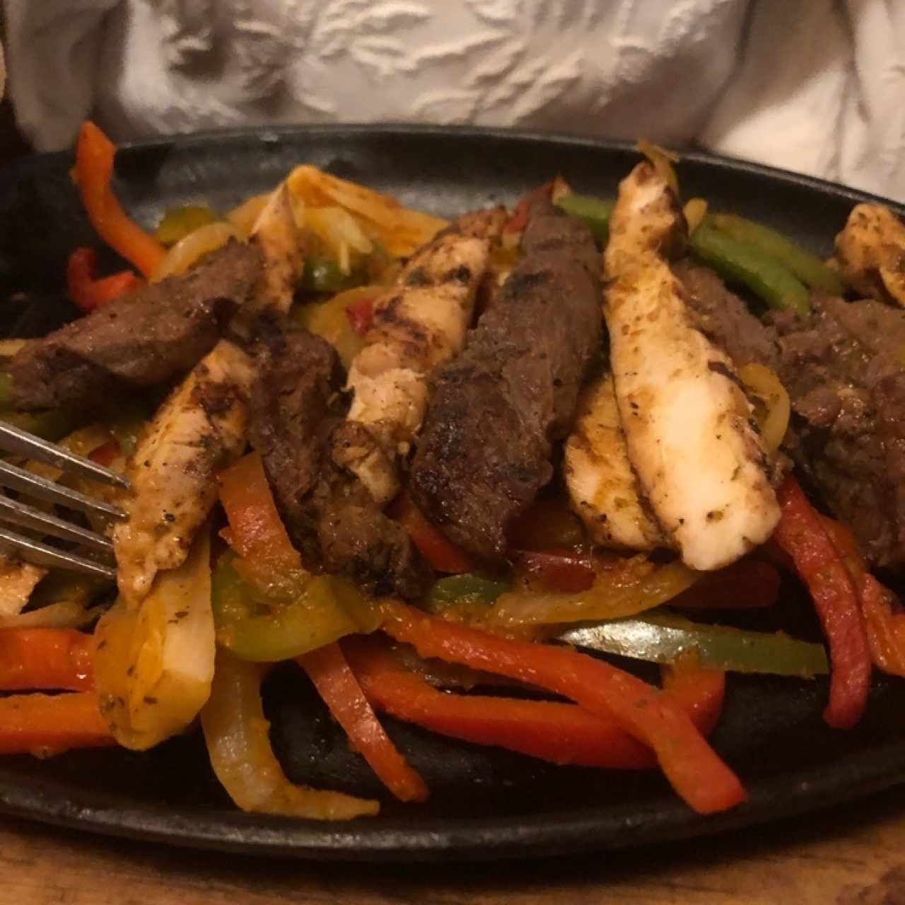 Fajitas - Fajitas de Res y Pollo