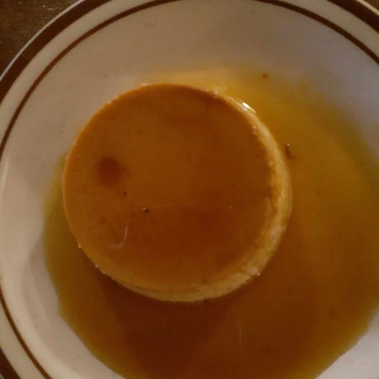 Flan de la casa