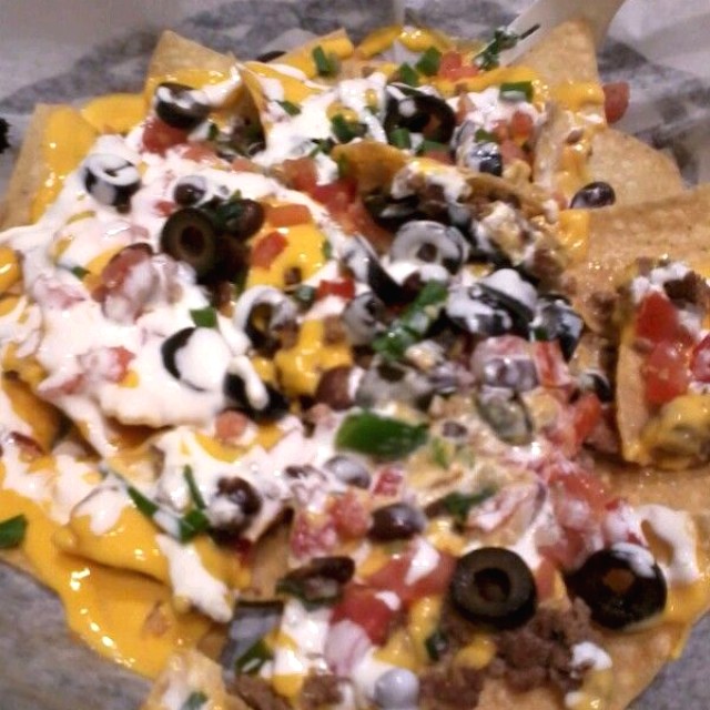 Nachos de carne