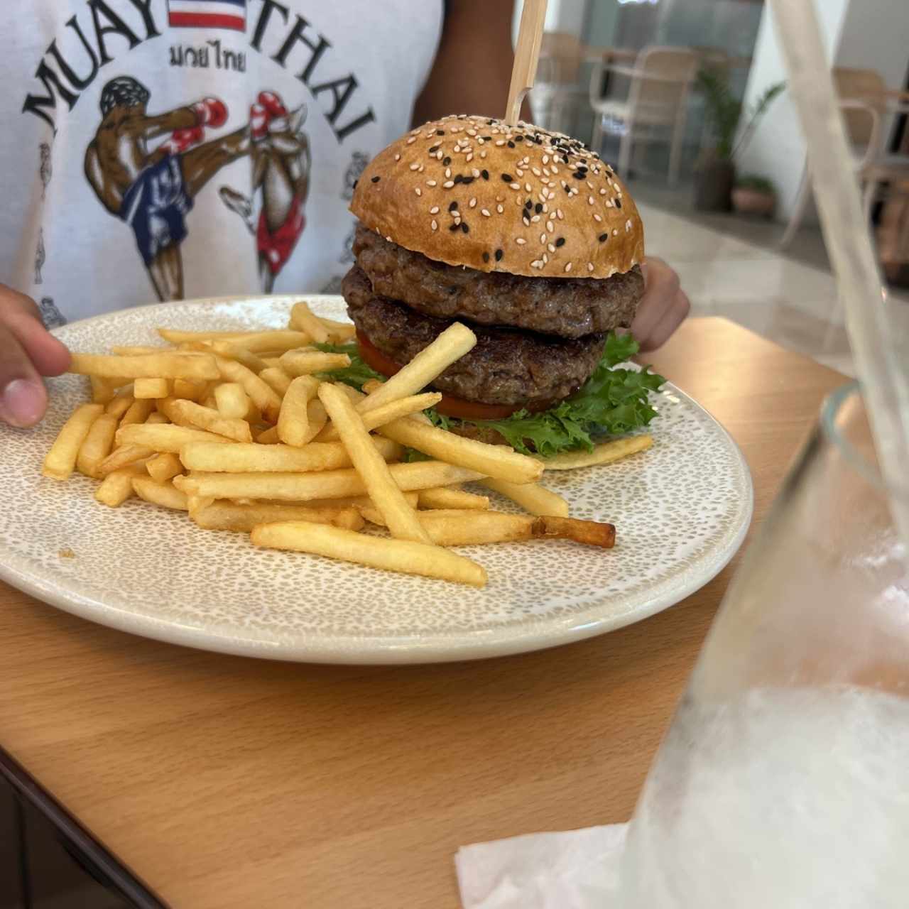 Hamburguesa de Res