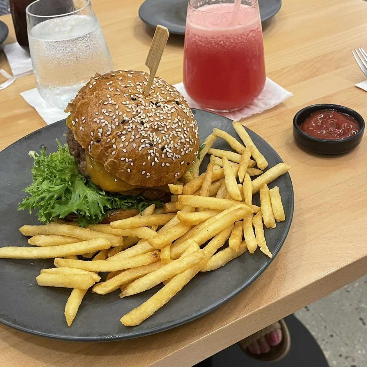 Hamburguesa de Res