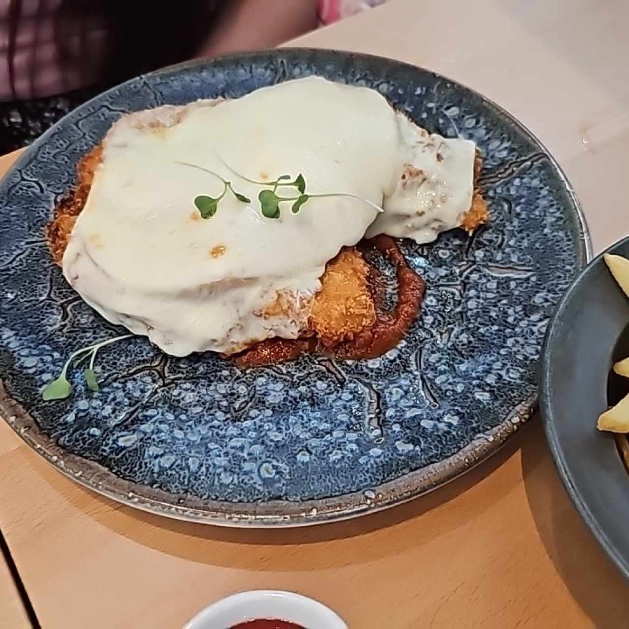 milanesa de pollo