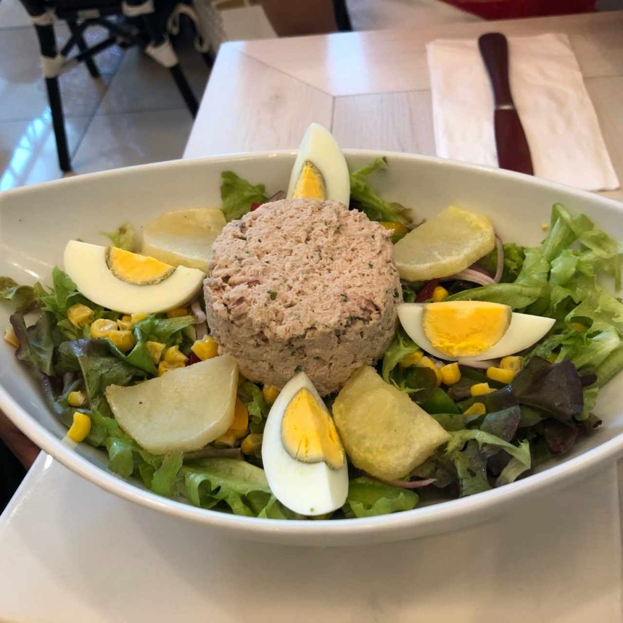 ensalada de atún