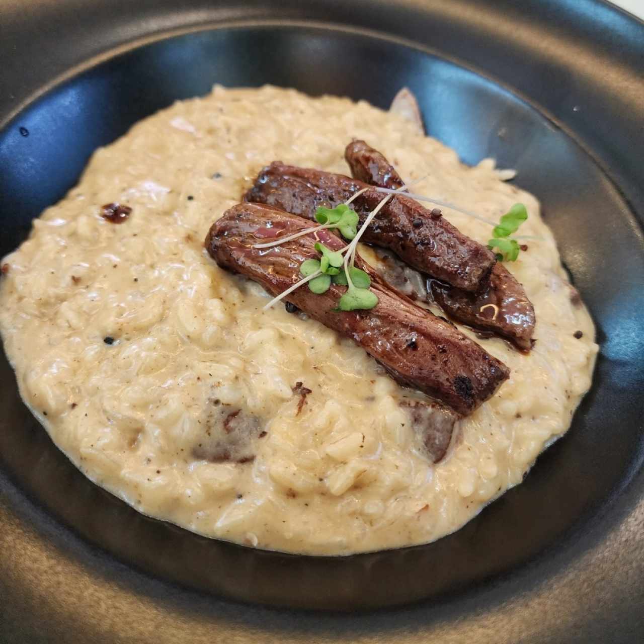 risotto de entraña