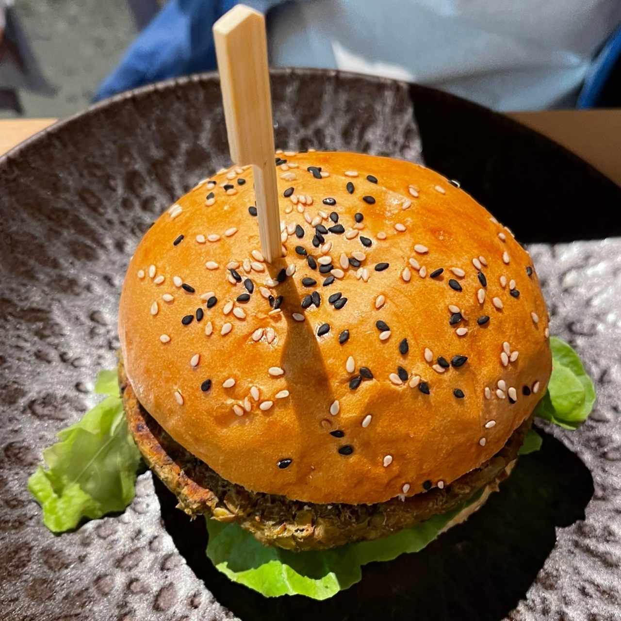 Hamburguesa de lenteja 