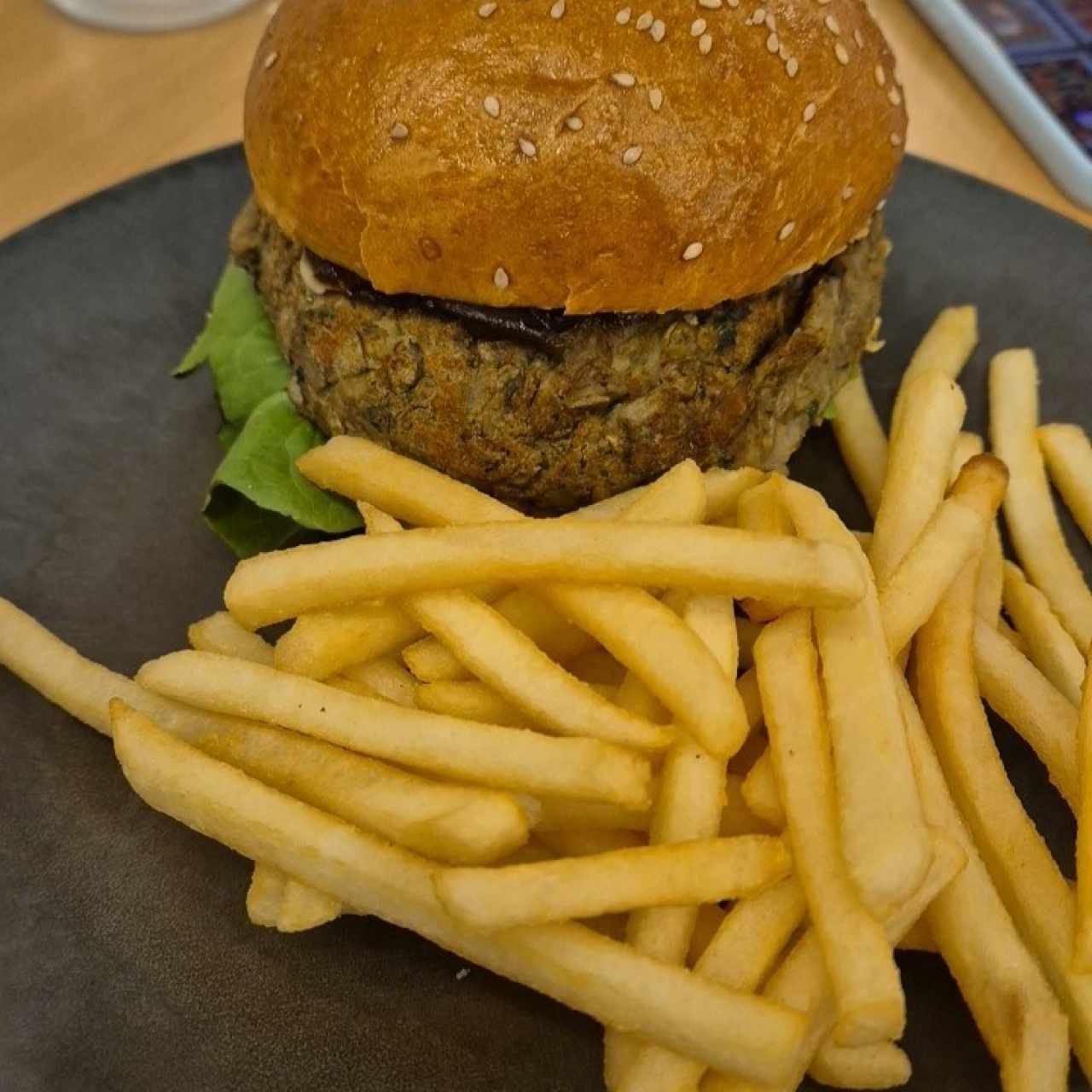 Hamburguesa Vegana