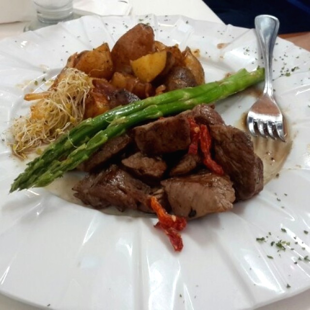 Filete con Papas