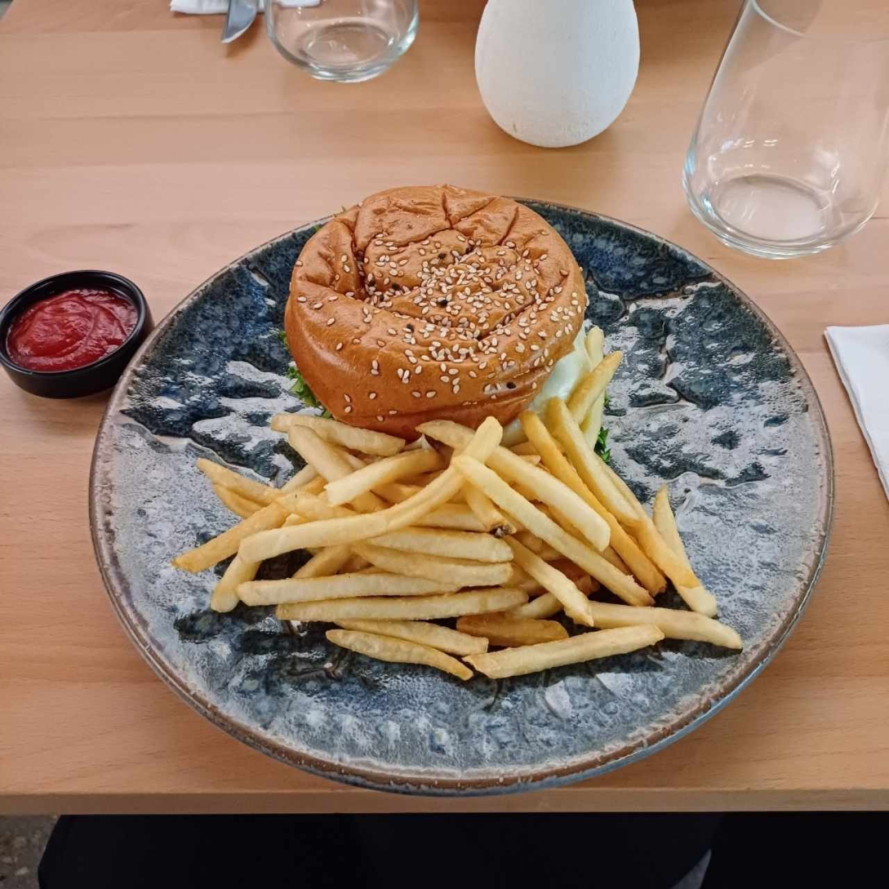 Hamburguesa de Res