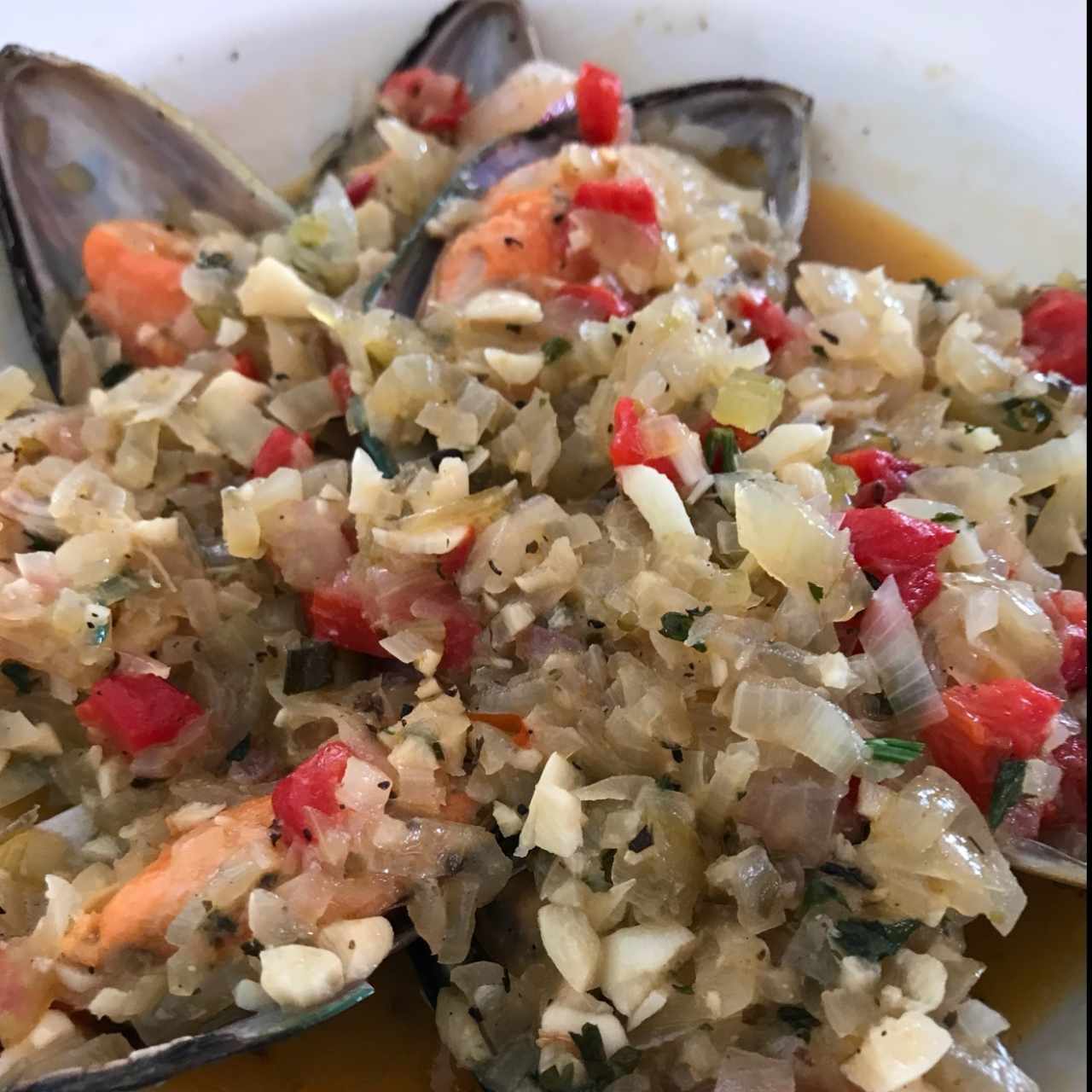 mejillones al Ajillo 