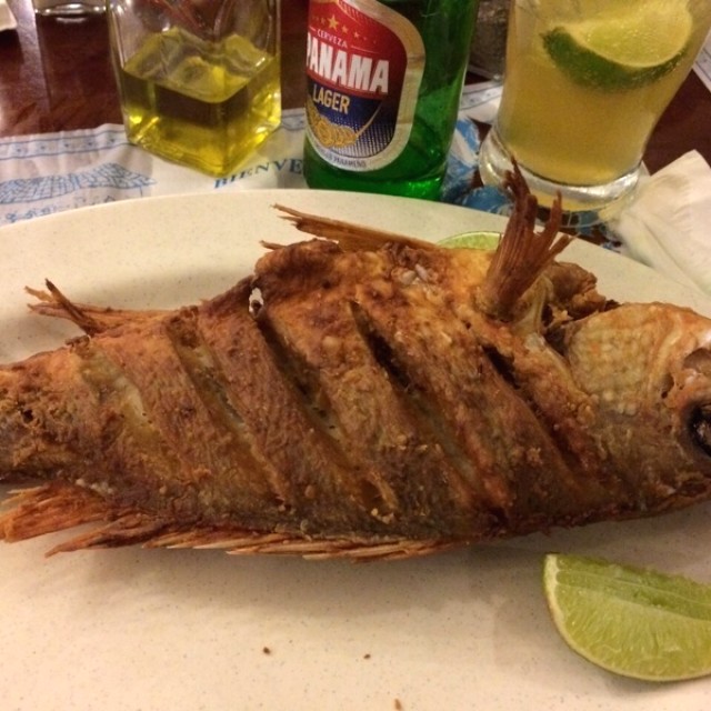 Pargo frito