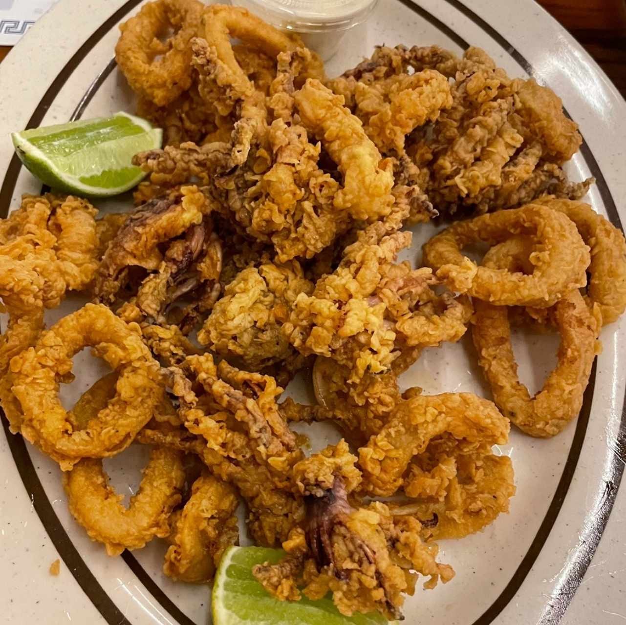 Arañitas, Calamares Apanados