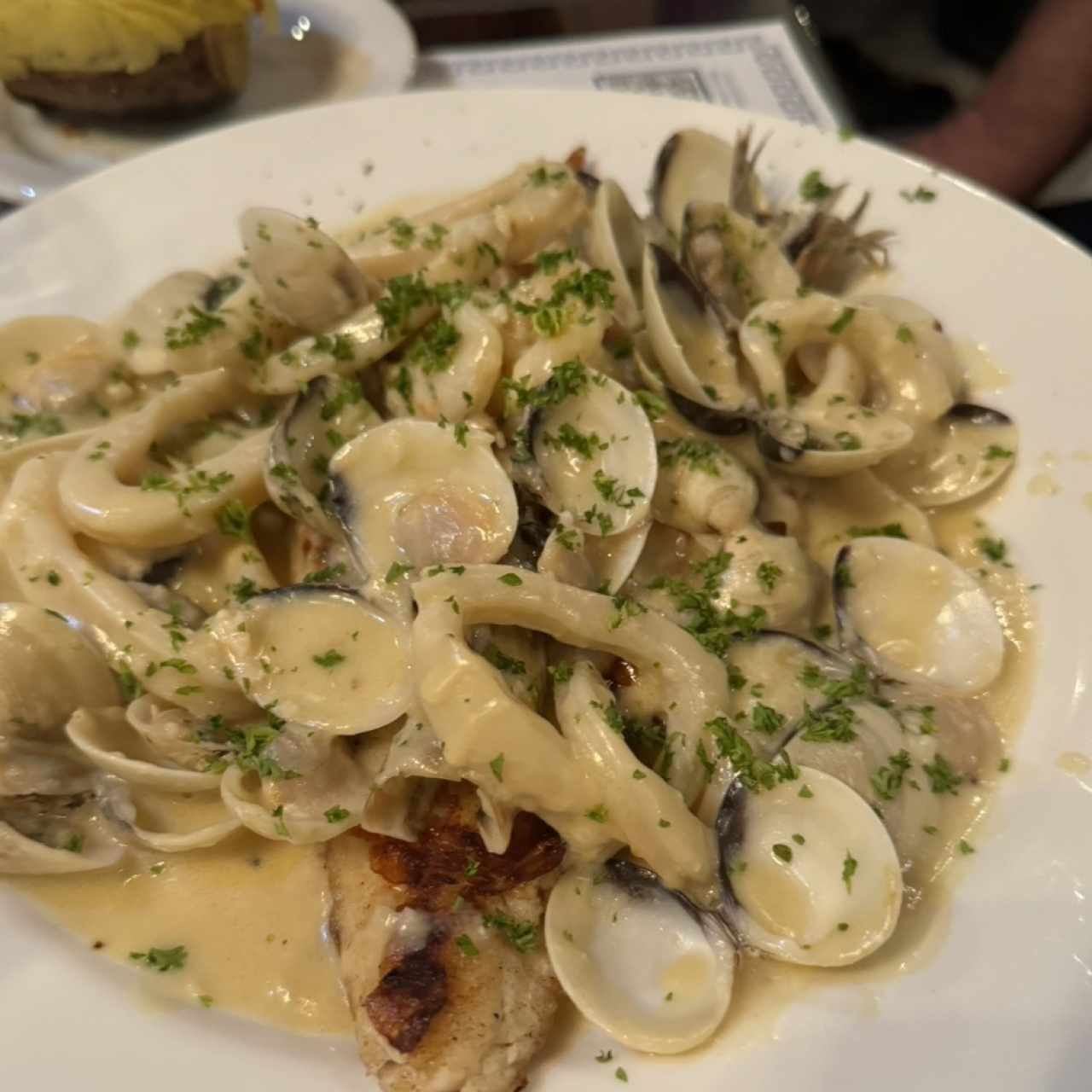 Filete de Corvina a la Vasca