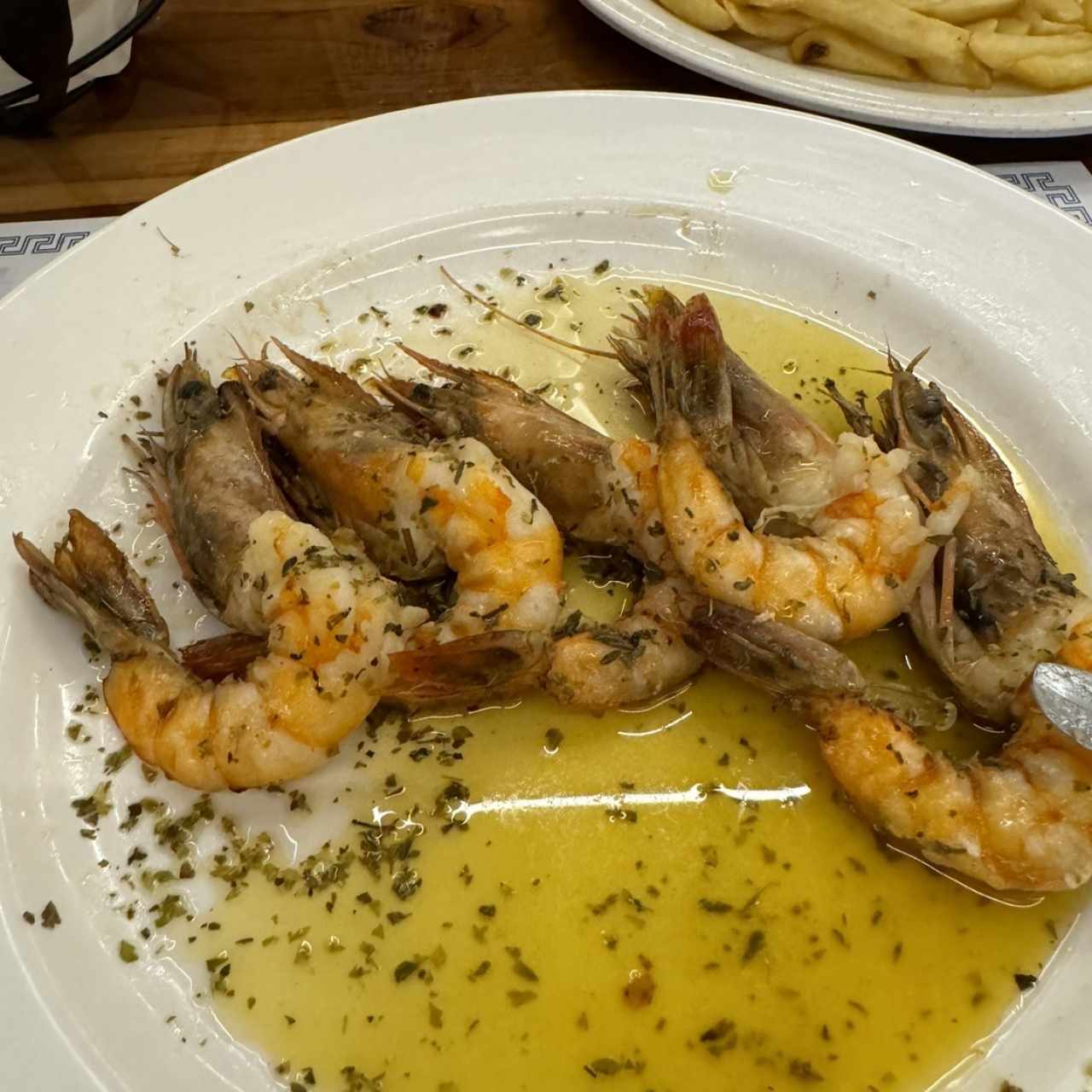 Langostinos a la Griega