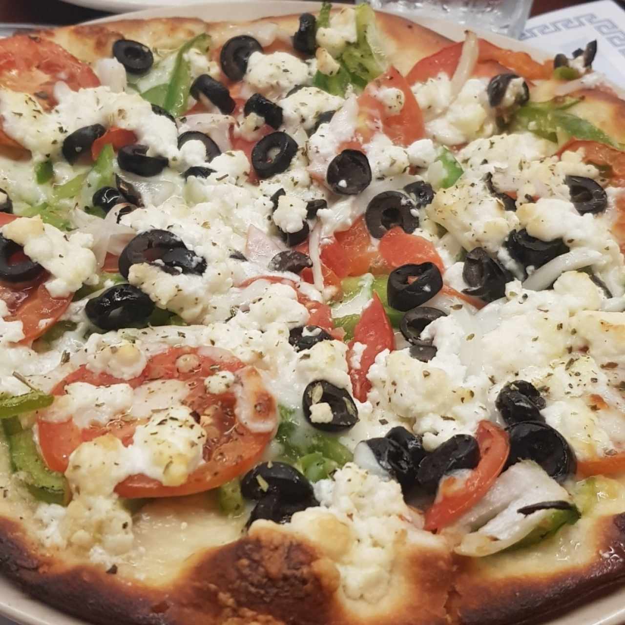 Pizza Griega, Vegetariana o Combinación