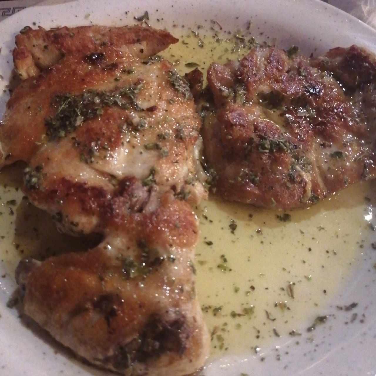 Pollo a la Griega Deshuesado