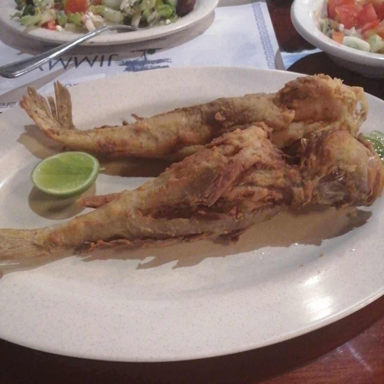 Pescado frito 