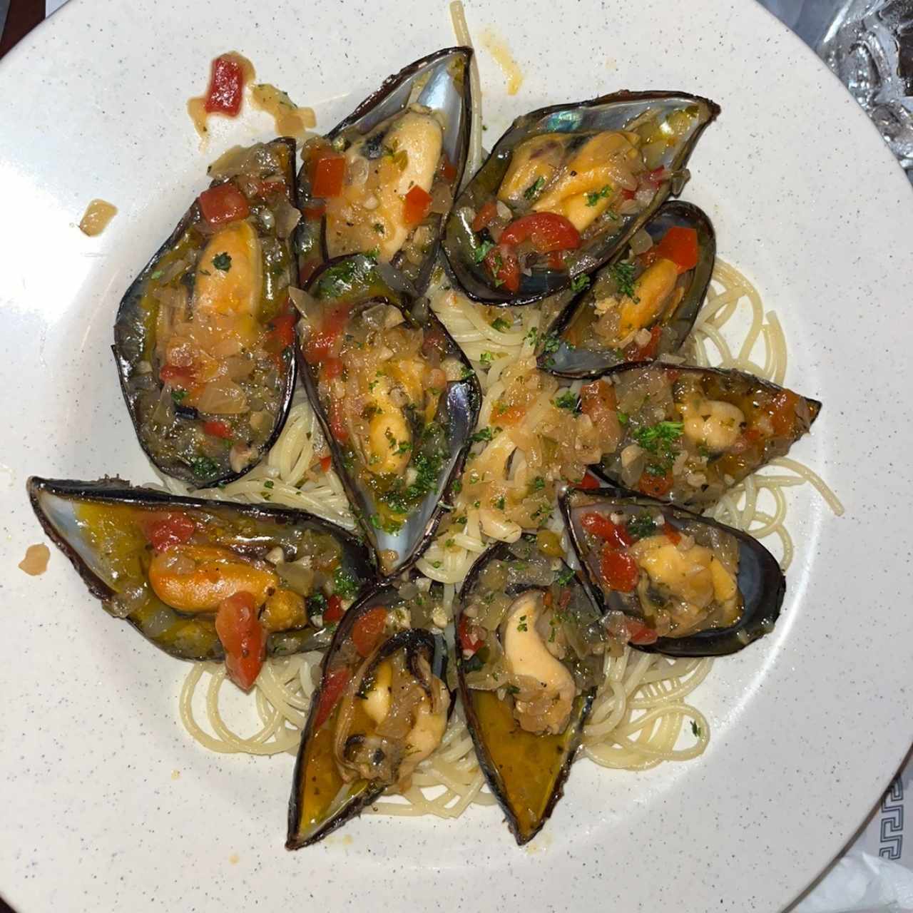 Pastas - Spaghetti con Mejillones