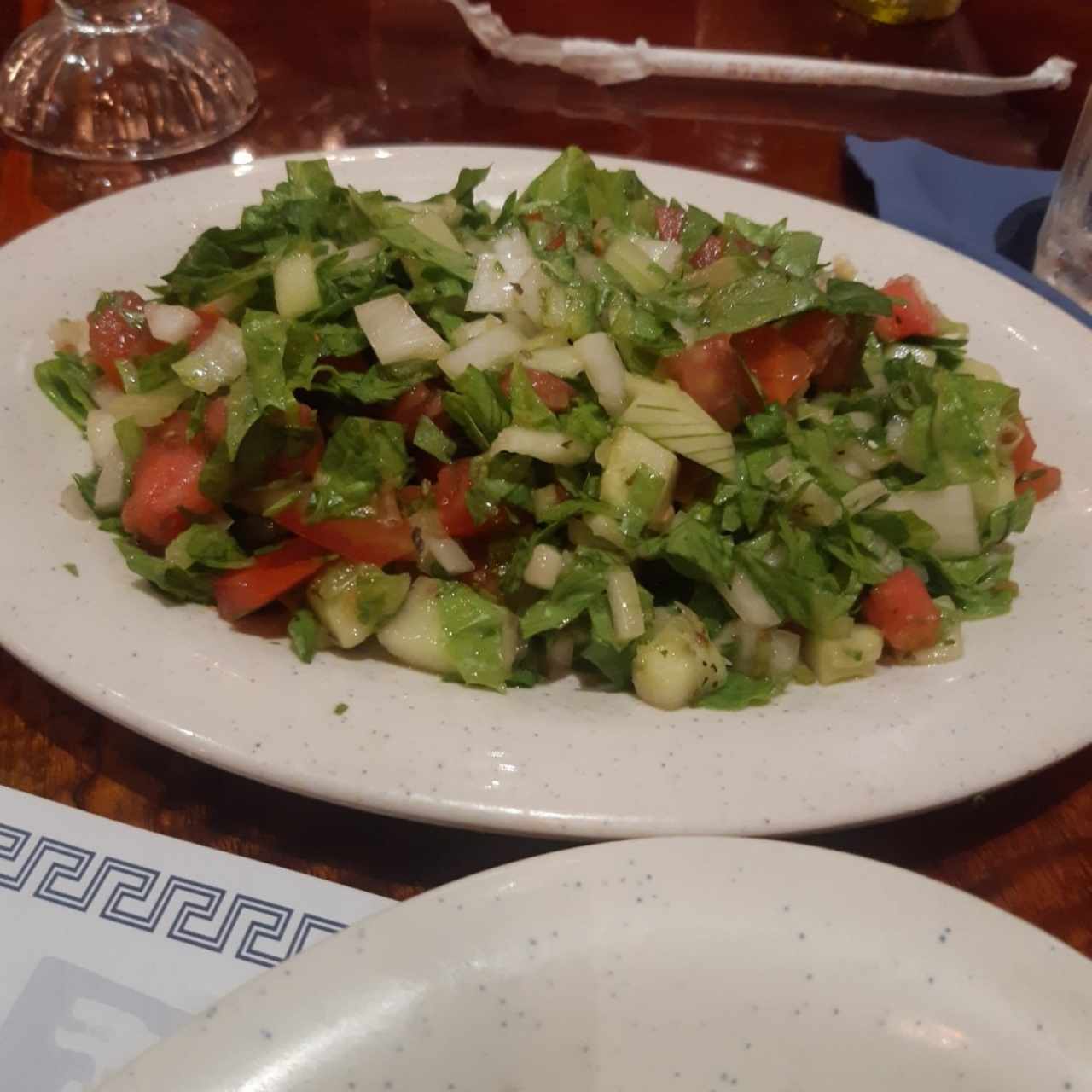 Ensalada Griega Picada