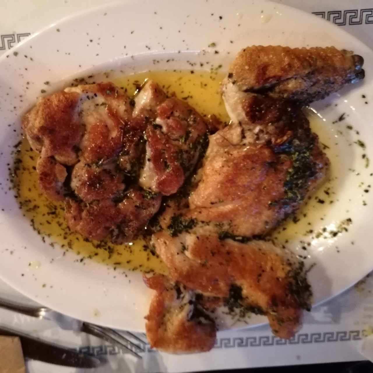 Pollo a la Griega Deshuesado