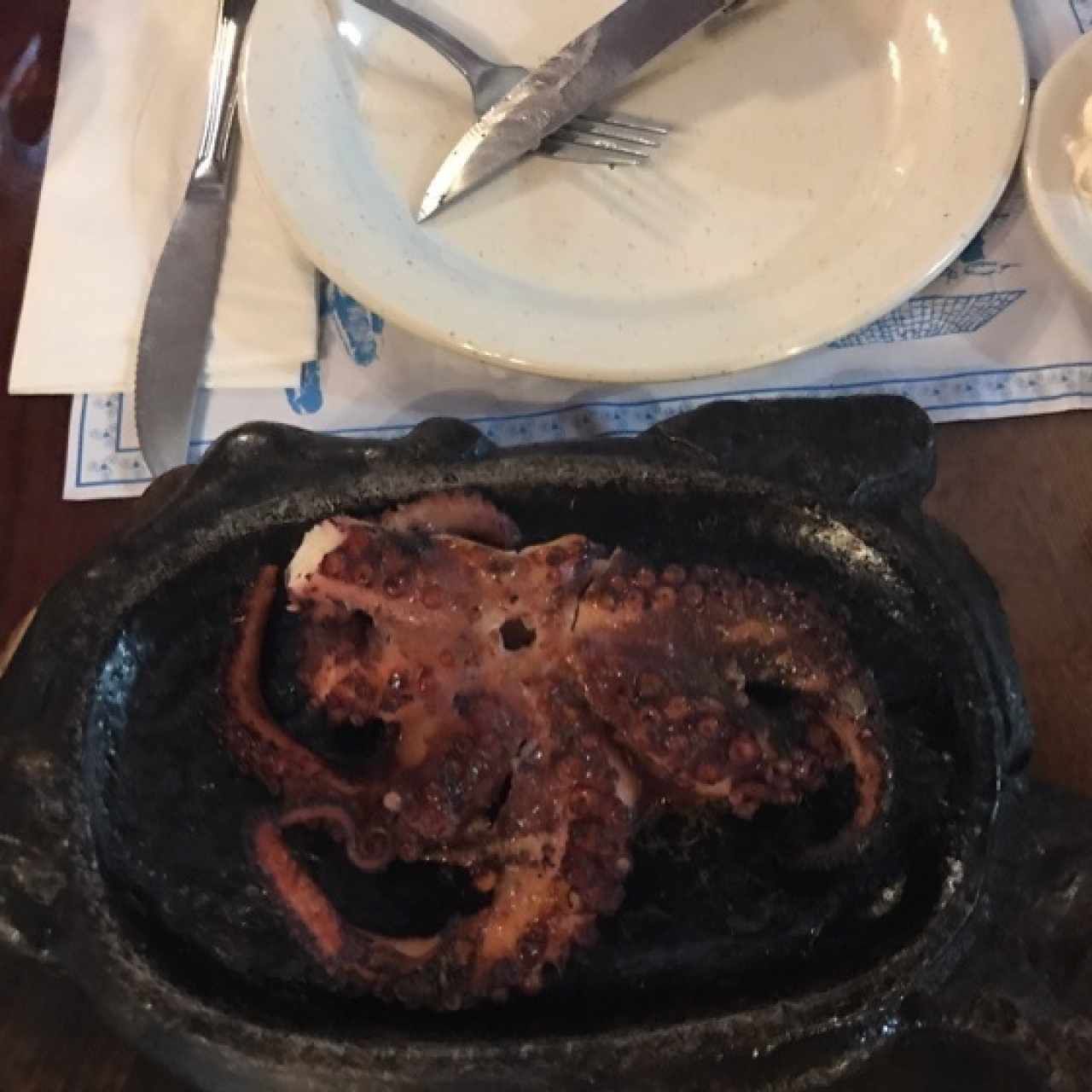 pulpo al carbón