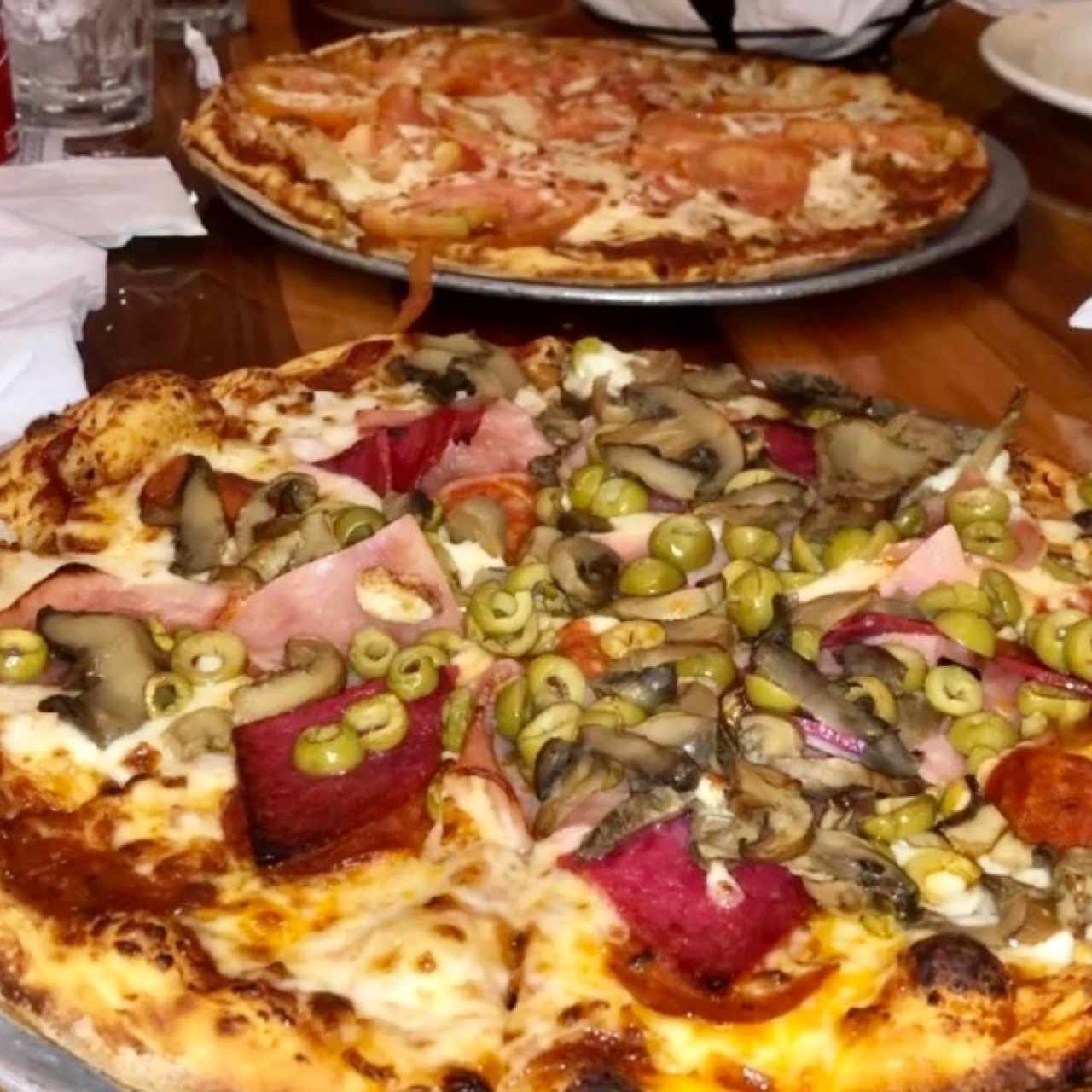 Pizza Griega, Vegetariana o Combinación