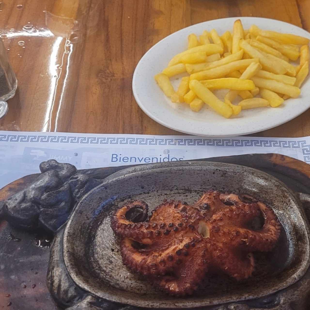 Mariscos - Pulpo al Carbón