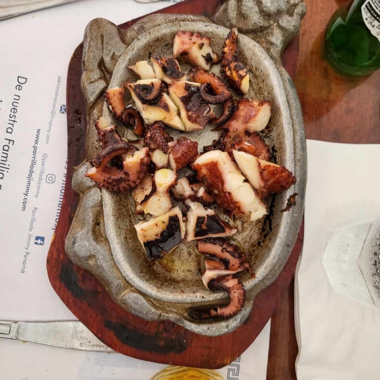 pulpo a la plancha 