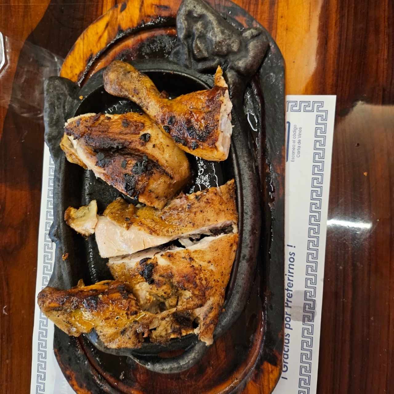 1/2 Pollo Frito o al Carbón