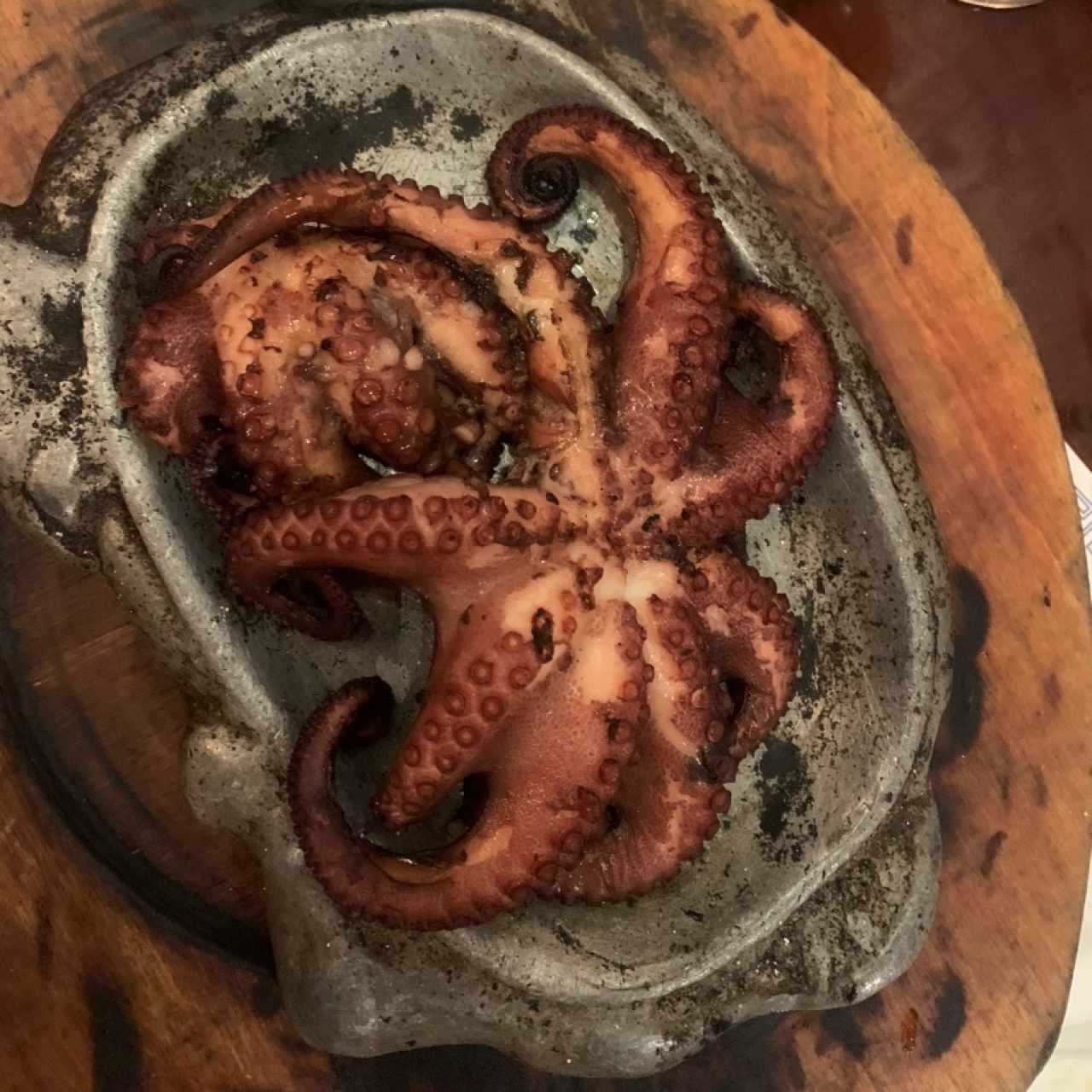 Mariscos - Pulpo al Carbón