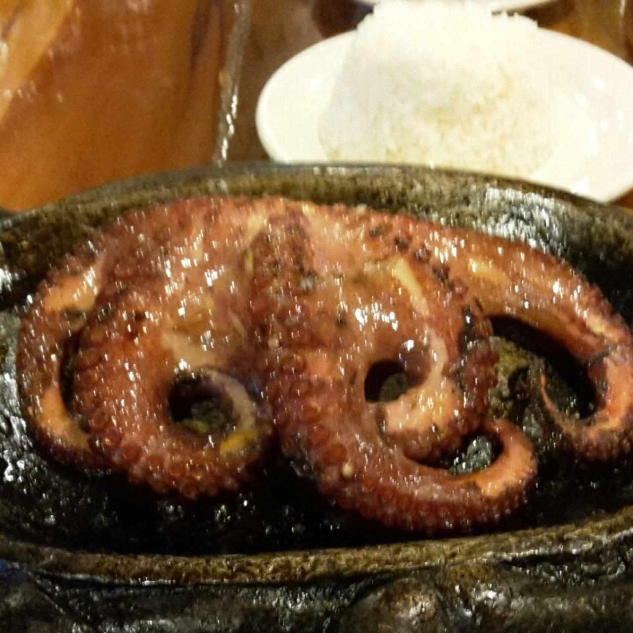 pulpo al carbon