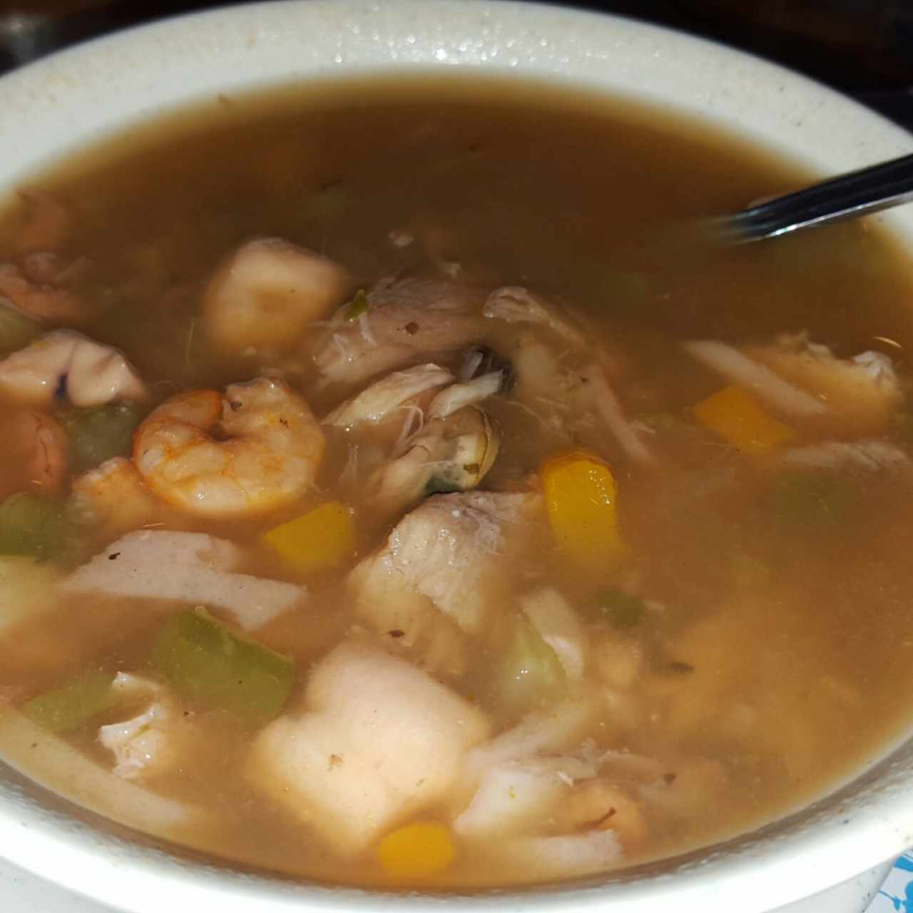 Sopa Mariscos