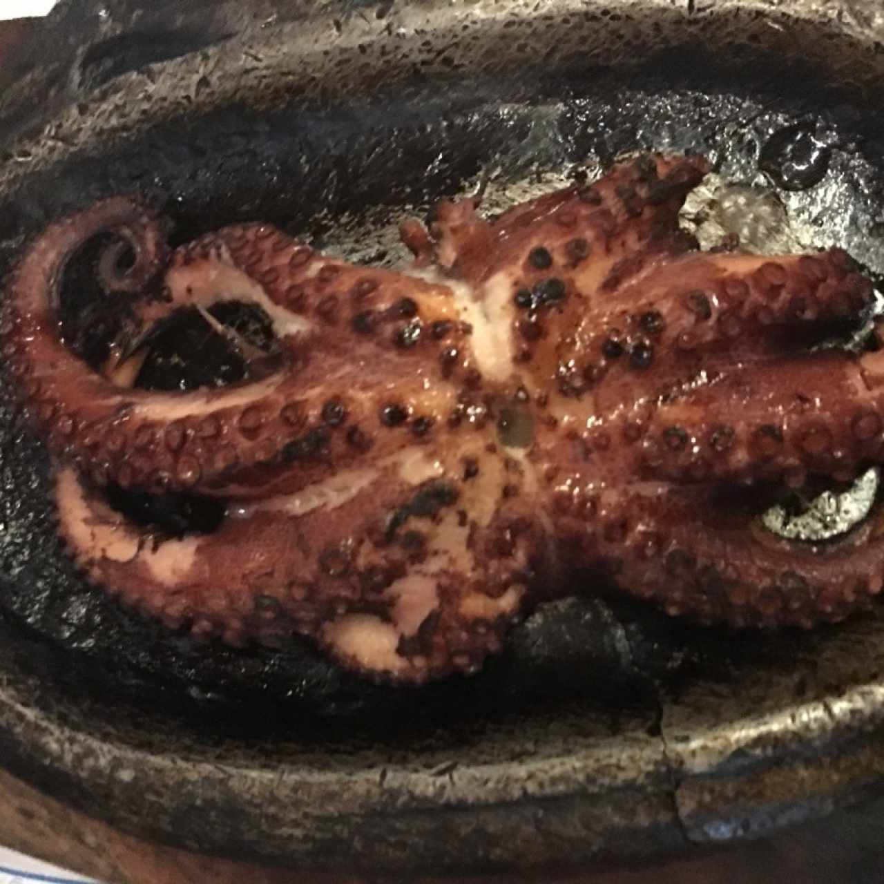 pulpo al carbón