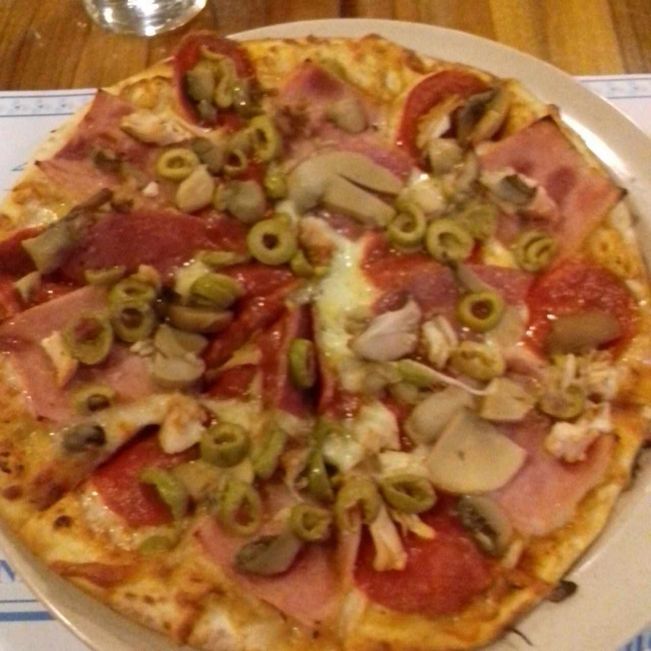 Pizza chica de combinación 