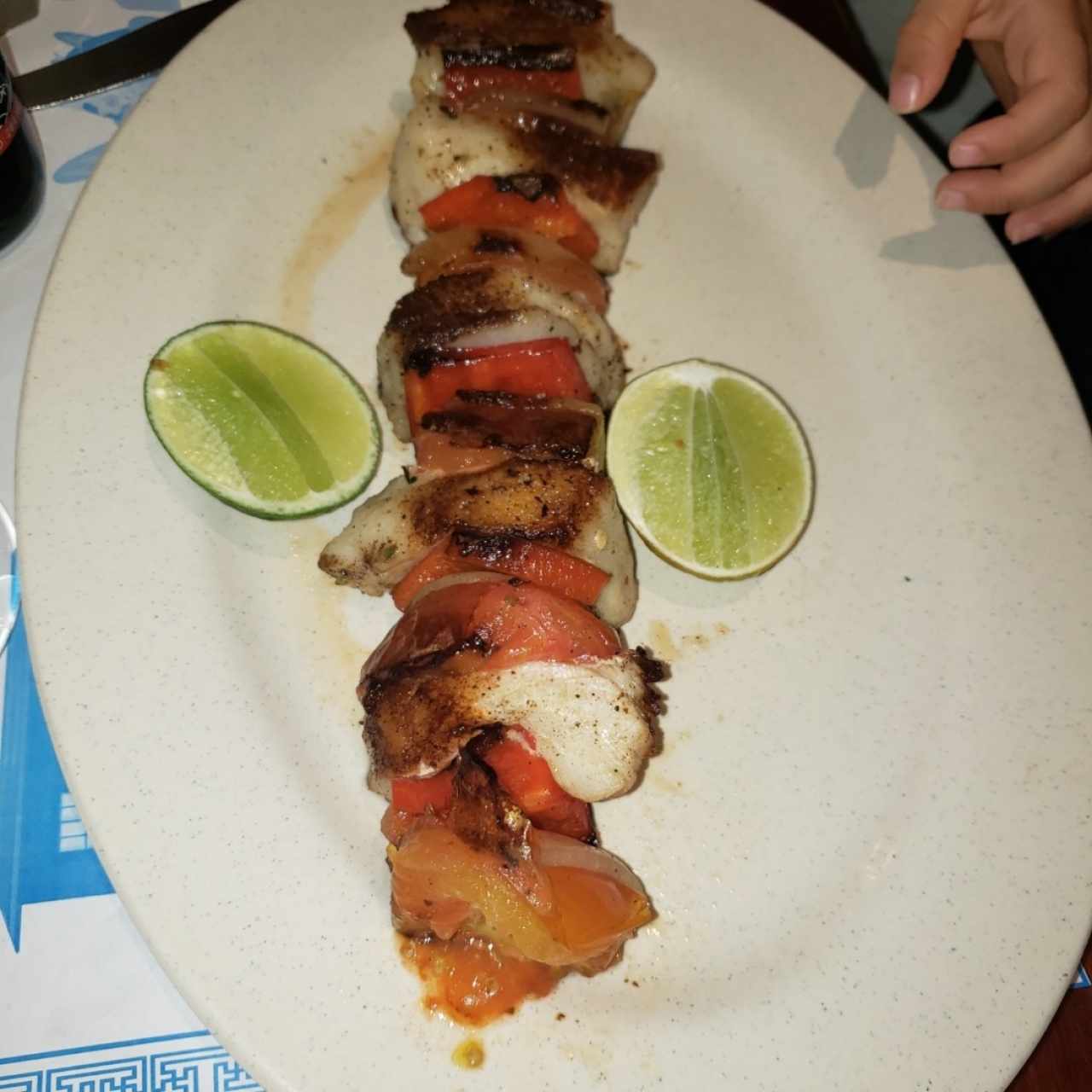 BROCHETA DE CORVINA