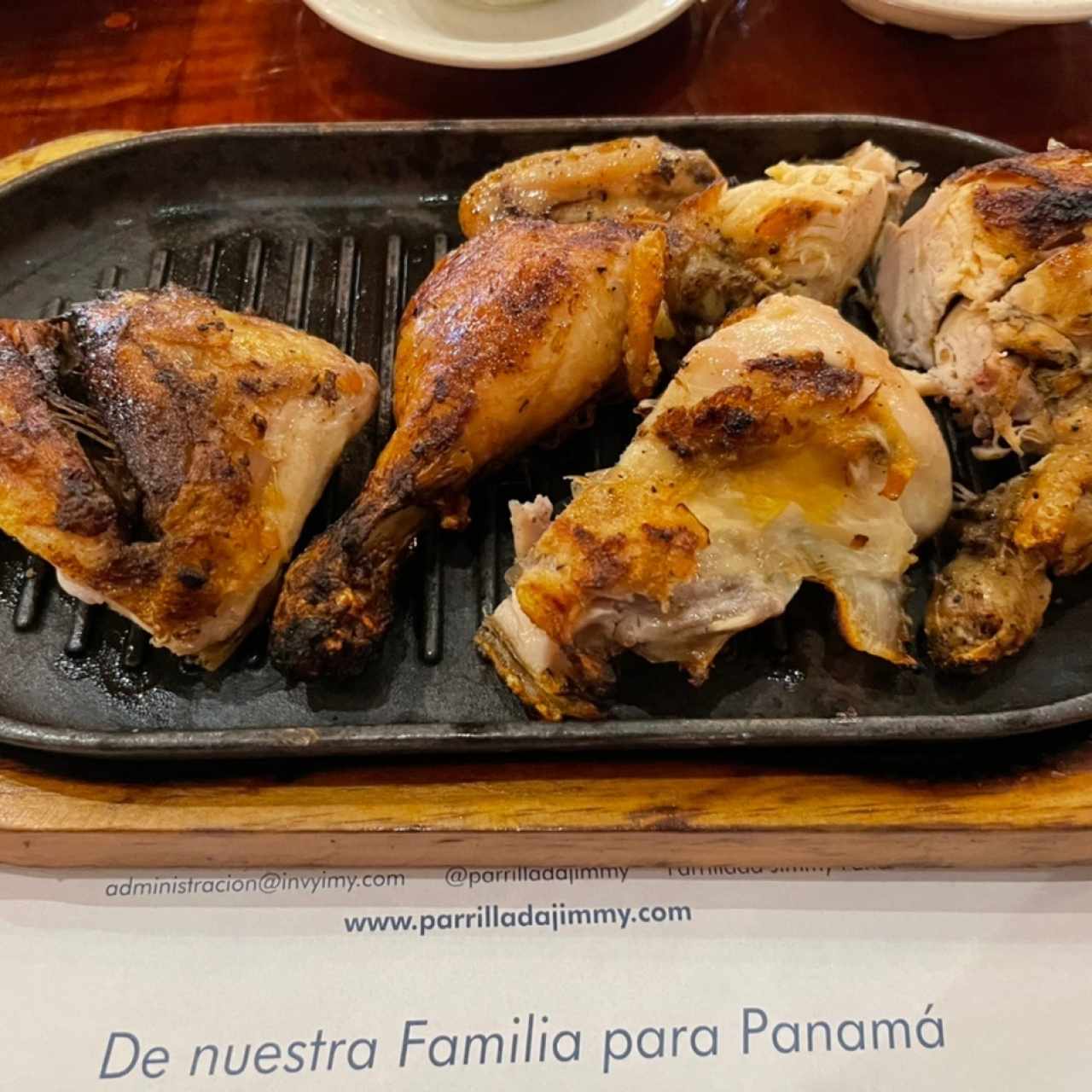 Medio Pollo Frito o al Carbón