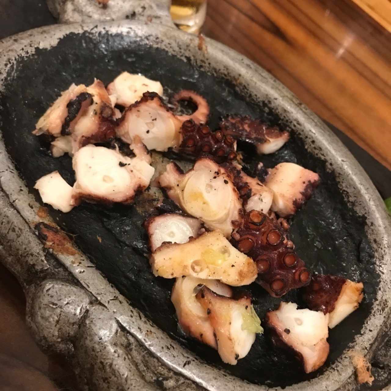 pulpo al carbon