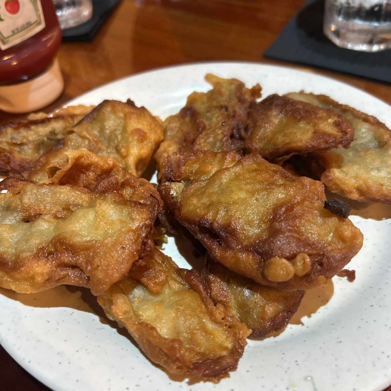 Berenjenas fritas/ a la Vinagreta