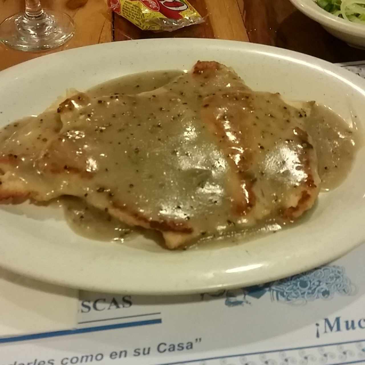 filete de pollo a la griega